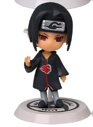 Figuras de Naruto - Gaara, Naruto, Sasuke, Itachi Colecionáveis