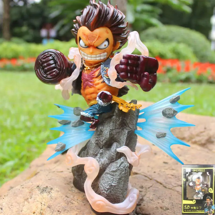 One Piece Luffy 4ª Gear Figura de Ação Modelo Estátua