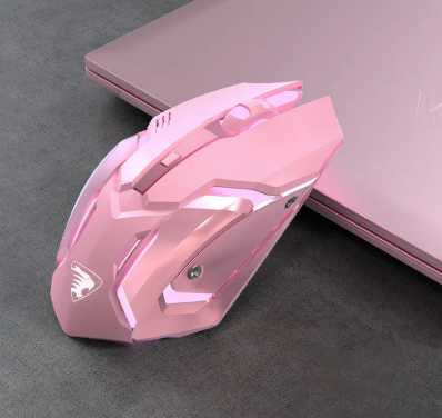 Mouse Bluetooth Sem Fio Recarregável - Silencioso e Ergonômico