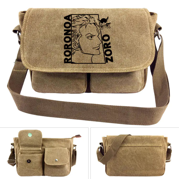 Bolsa de Ombro de Lona One Piece - Mochila Luffy