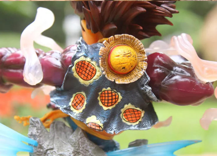One Piece Luffy 4ª Gear Figura de Ação Modelo Estátua