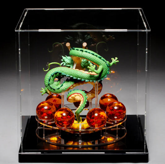 Suporte de Esferas do Dragão com Conjunto de Figura de  Shenlong