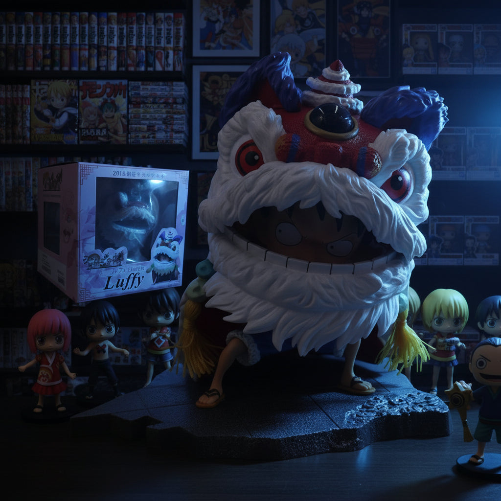 Luffy Dança do Leão