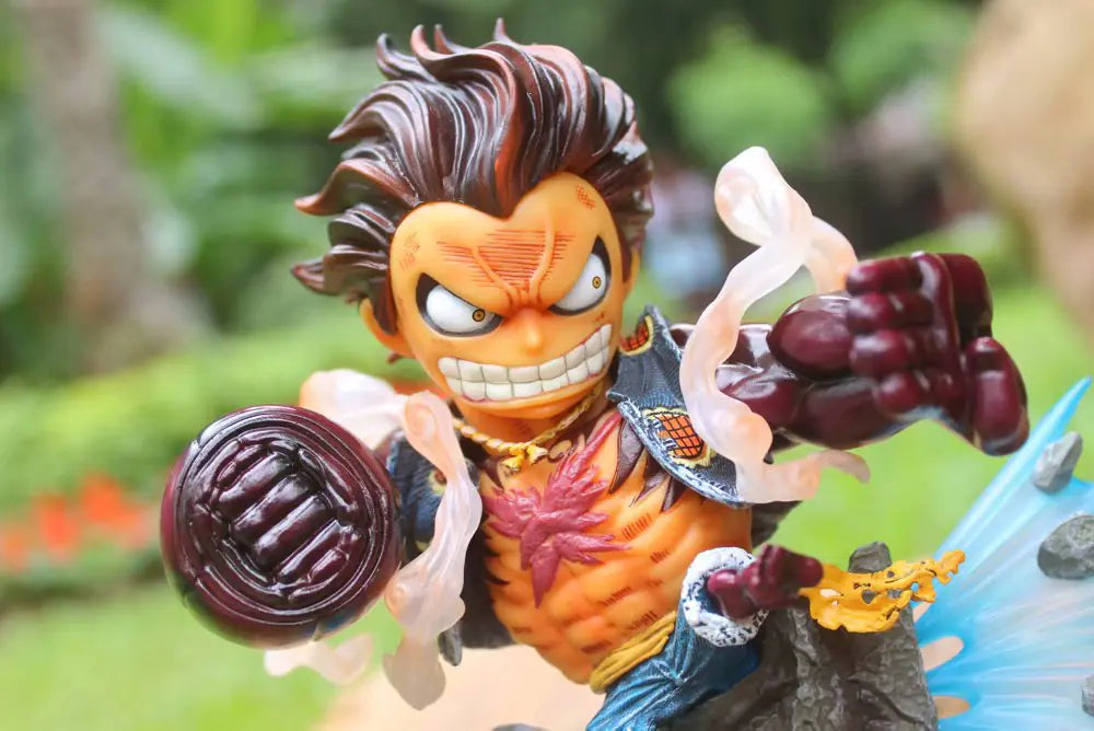 One Piece Luffy 4ª Gear Figura de Ação Modelo Estátua